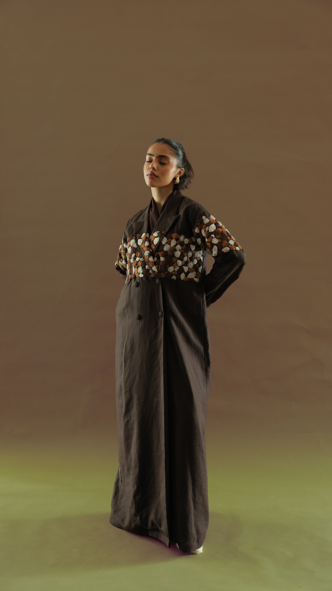 The Botanical Brown Blazer